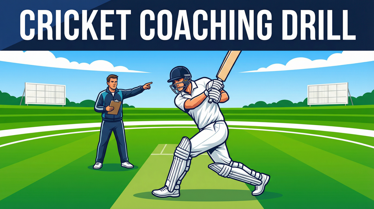 Mastering the Crease: Essential Batting Stance and Footwork Drill