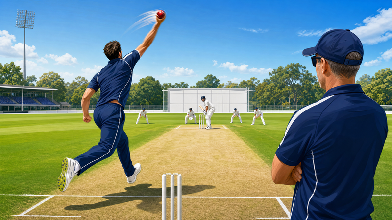 Mastering the Bowling Run-Up: The Alignment Corridor Drill