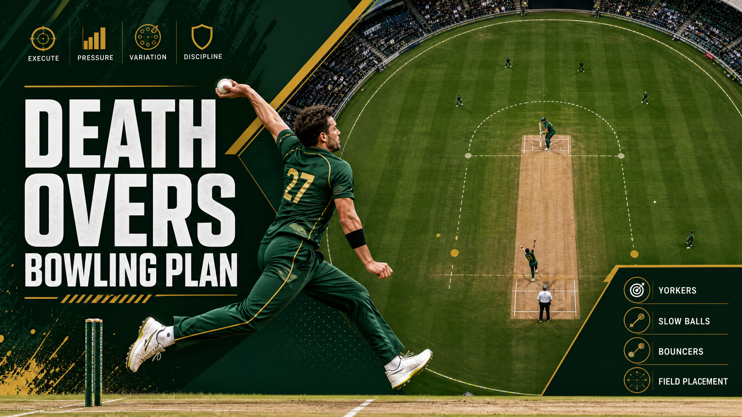 Death Overs Mastery: The Ultimate Bowling & Field Placement Plan