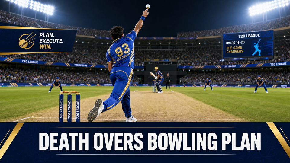 Mastering the Death Overs: A Complete Bowling and Fielding Blueprint