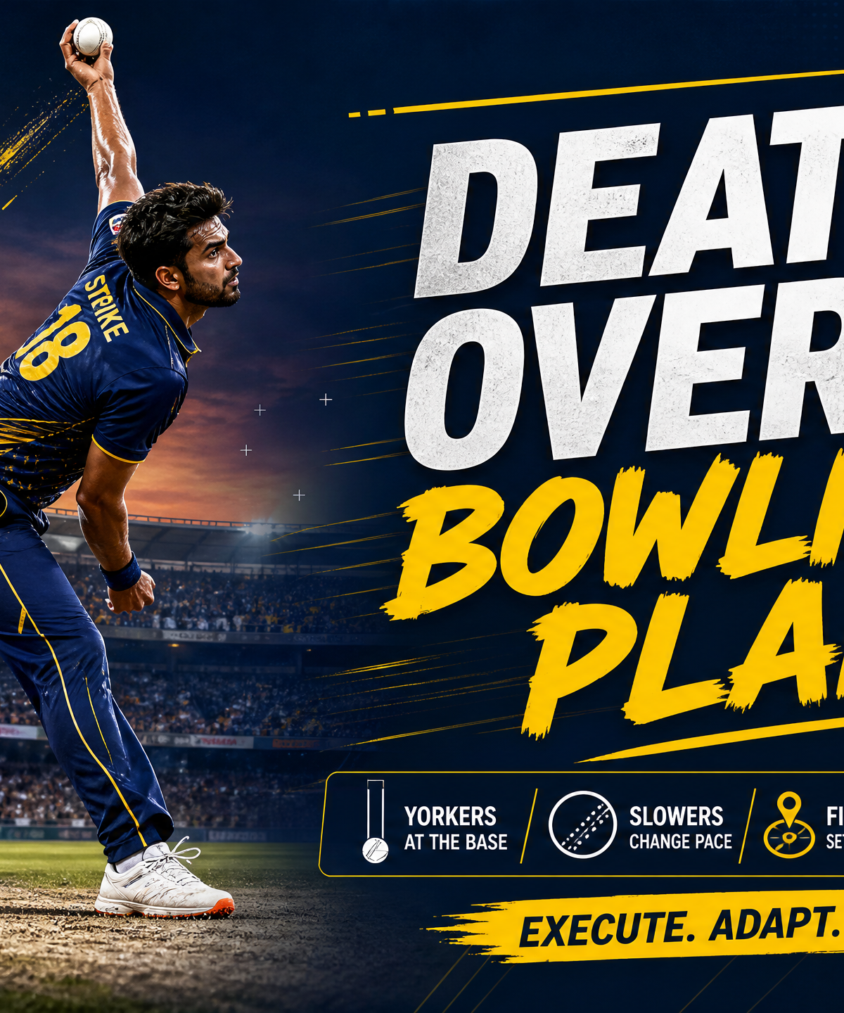 Mastering the Death Overs: The Yorker-Focused Bowling Plan
