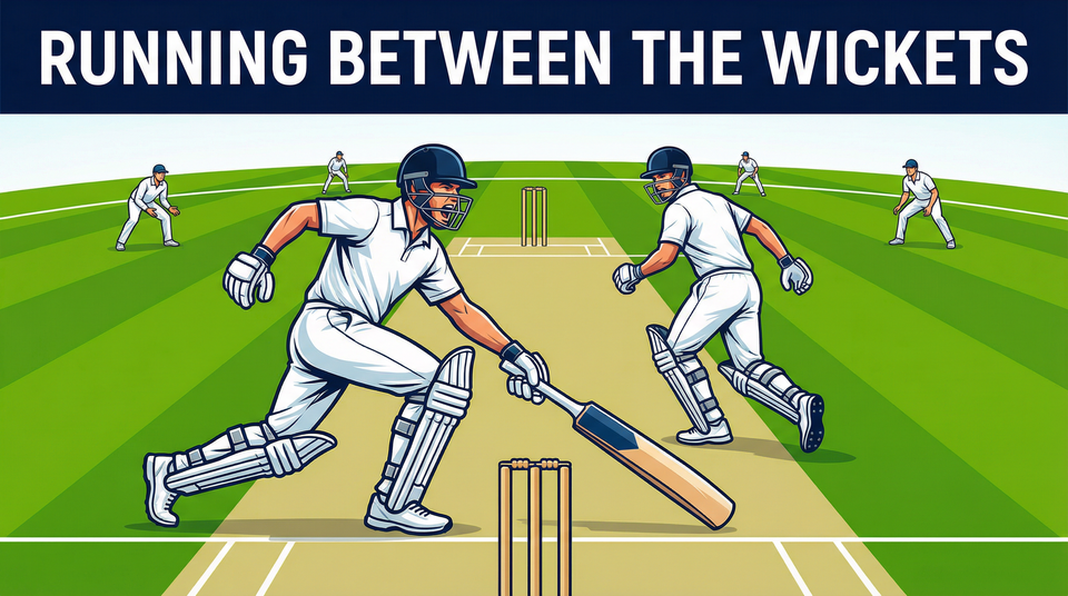 Mastering the Crease: Dynamic Running Between the Wickets Drill