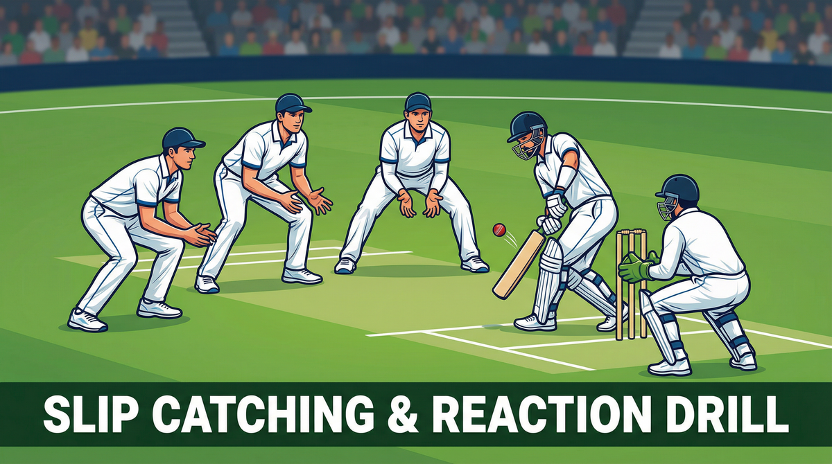 Elite Slip Catching & Reaction Drill