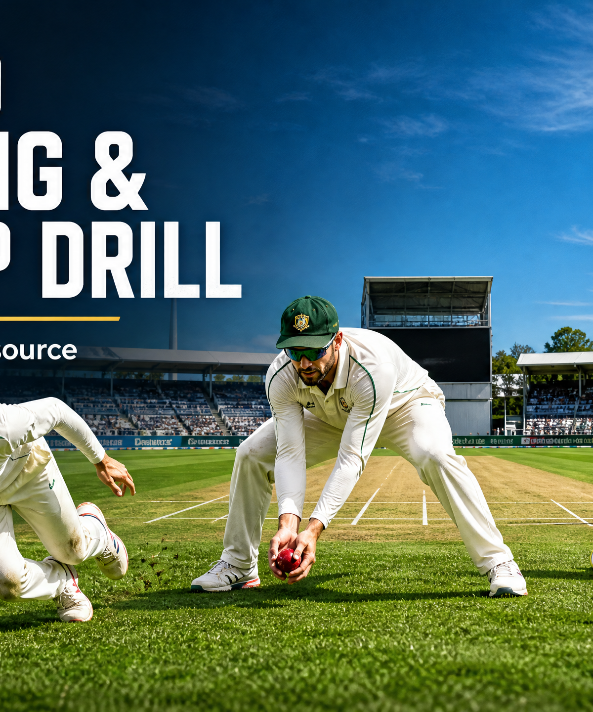 Mastering the Ground Fielding & Pick-Up: The Ultimate Cricket Drill