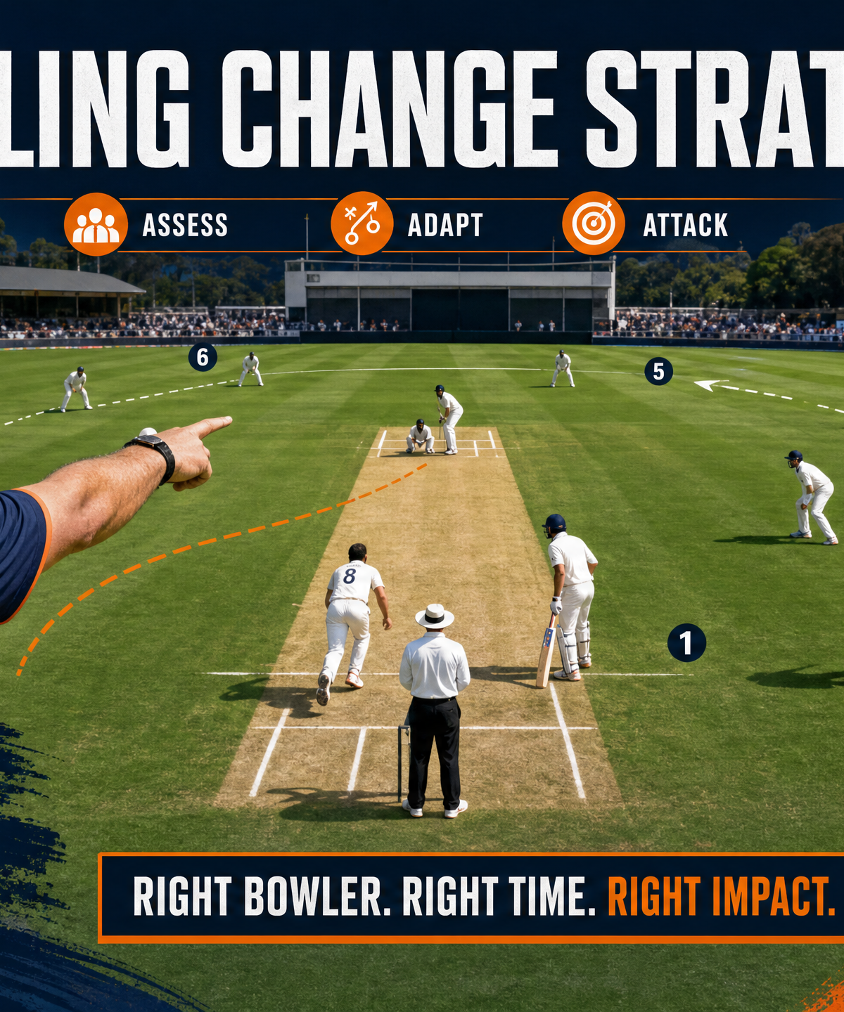 Middle Overs Masterclass: Bowling Change & Field Rotation Strategy