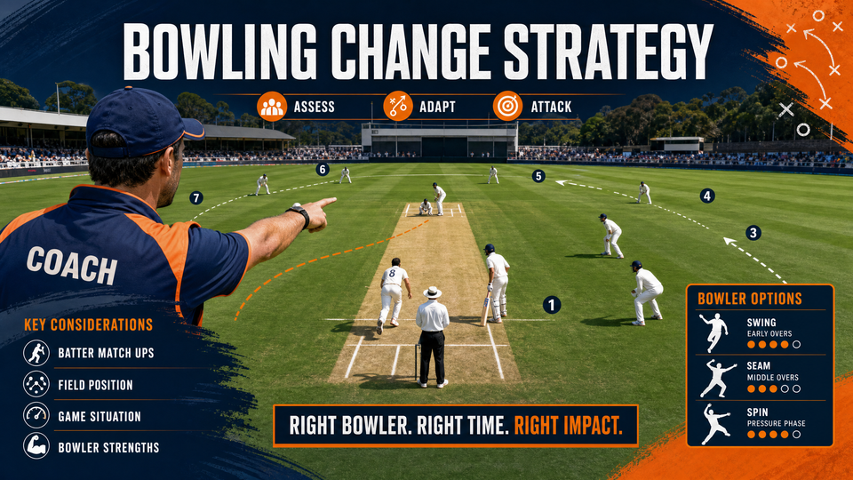 Middle Overs Masterclass: Bowling Change & Field Rotation Strategy