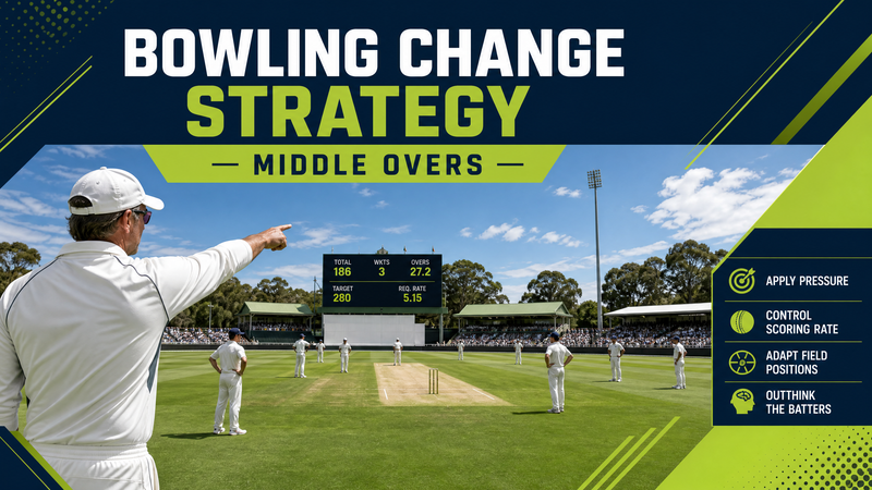 Mastering the Middle Overs: Strategic Bowling Changes & Field Placements