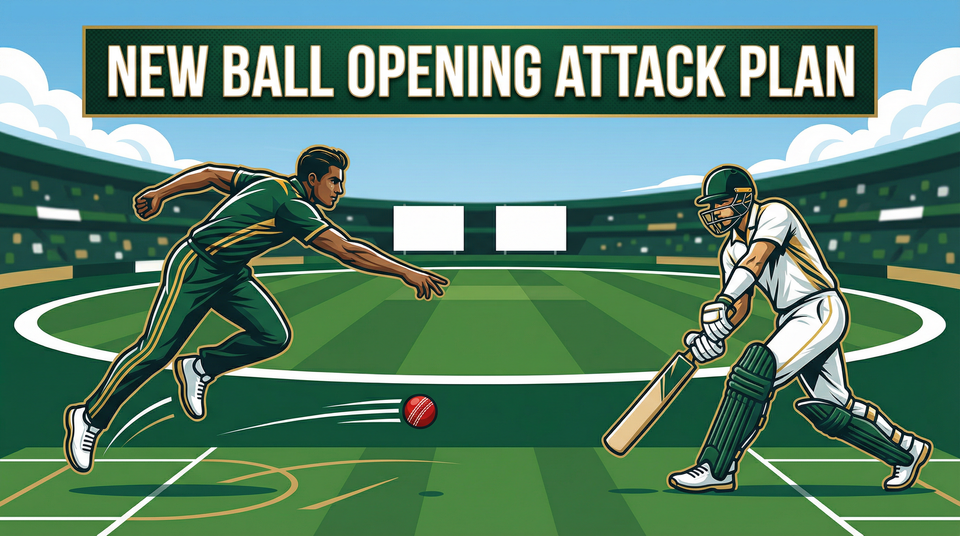 New Ball Opening Attack Plan: Seam & Swing Masterclass