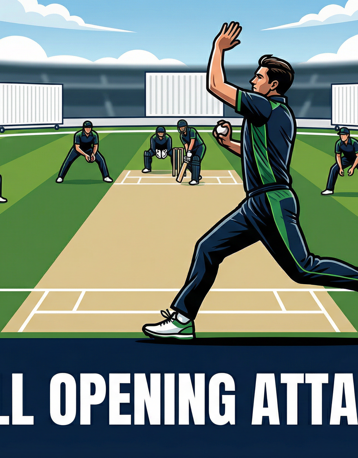 New Ball Opening Attack Plan: Seam & Swing Dominance in the First 10 Overs