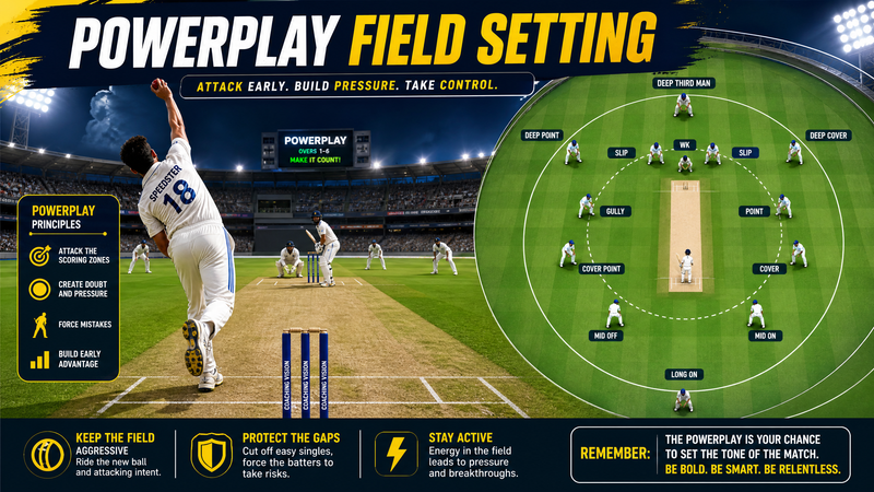 Mastering the Powerplay: The Aggressive Field Setting Play