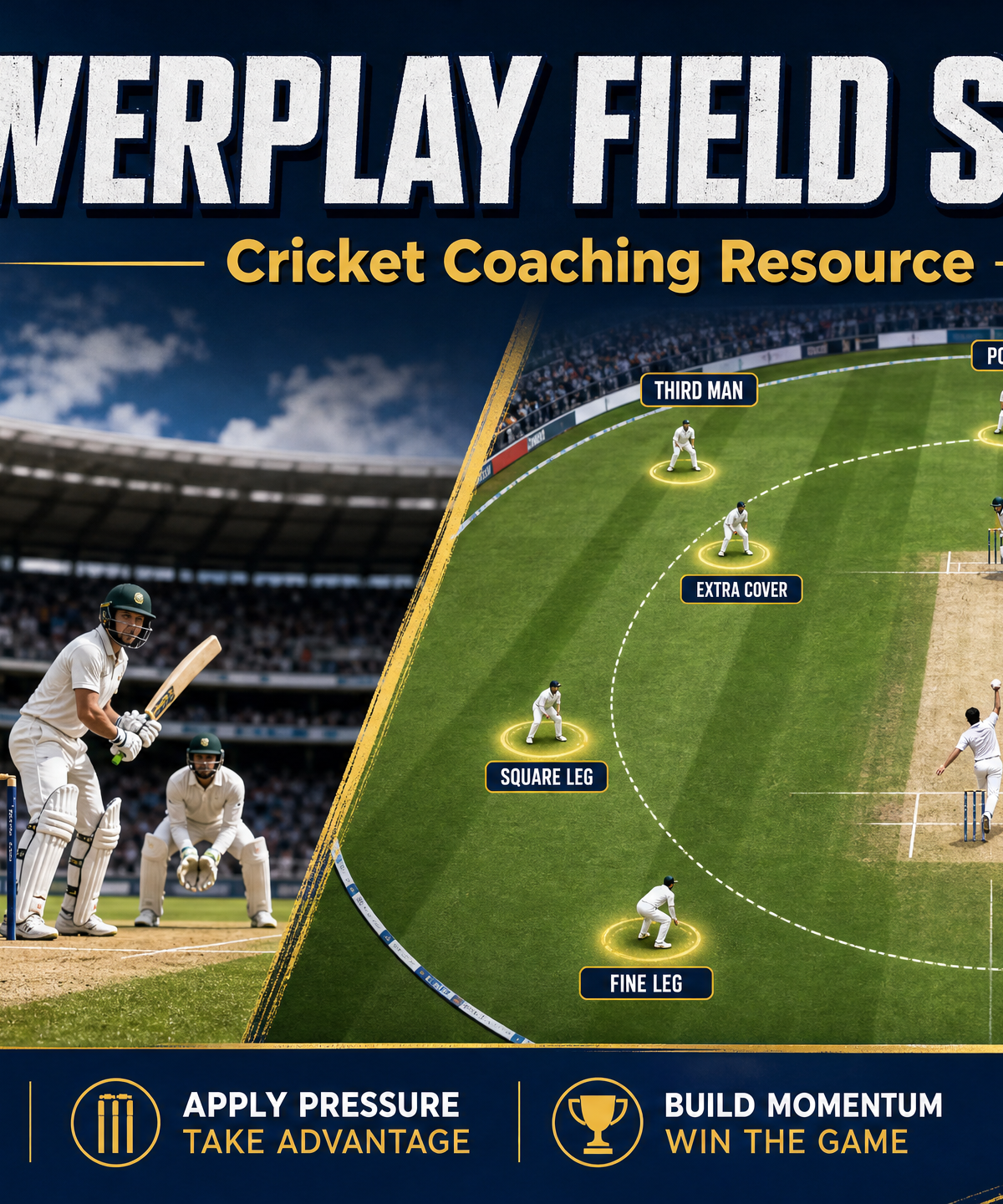 Mastering the Powerplay: Attacking Field Settings to Dominate the First 6 Overs
