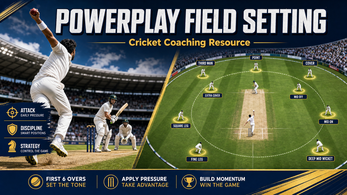 Mastering the Powerplay: Attacking Field Settings to Dominate the First 6 Overs