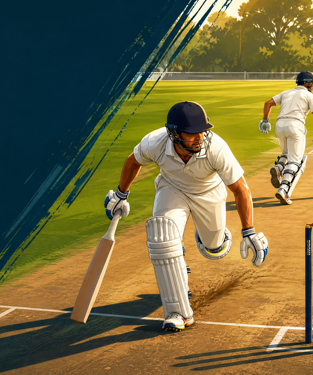 Running Between the Wickets: Call, Commit and Turn Drill