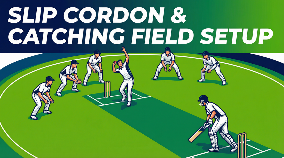 Slip Cordon & Catching Field Setup: Building a Wicket-Taking Fielding Structure