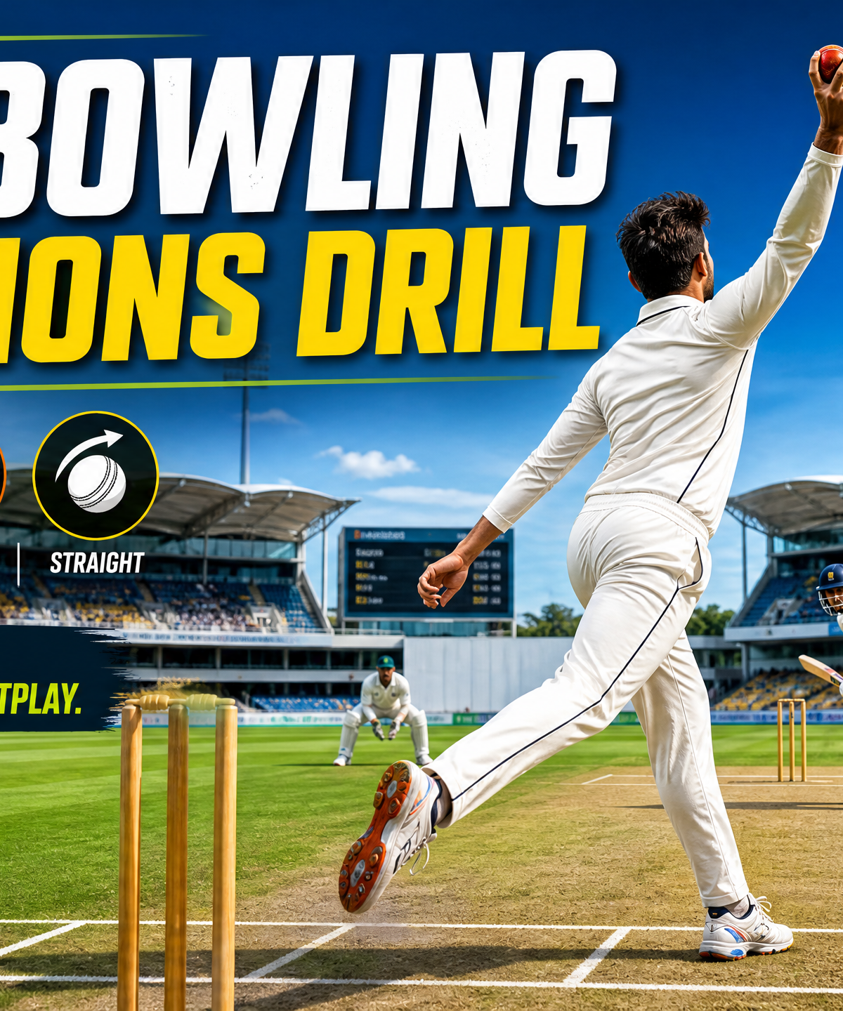 Mastering Spin Bowling Variations: The 4-Zone Target Drill