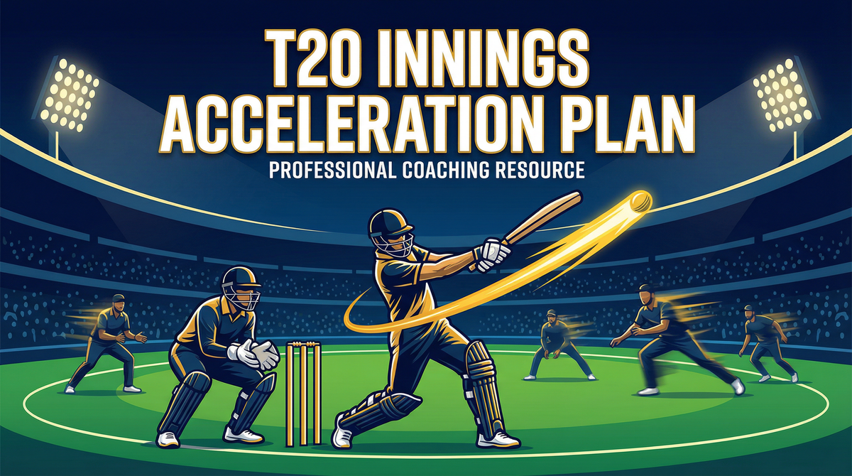 T20 Innings Acceleration Plan: Maximising Run Rate Across All 20 Overs