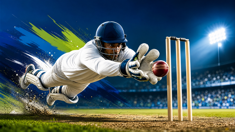 Wicket-Keeping Agility: Lateral Collection and Standing-Up Reaction Series