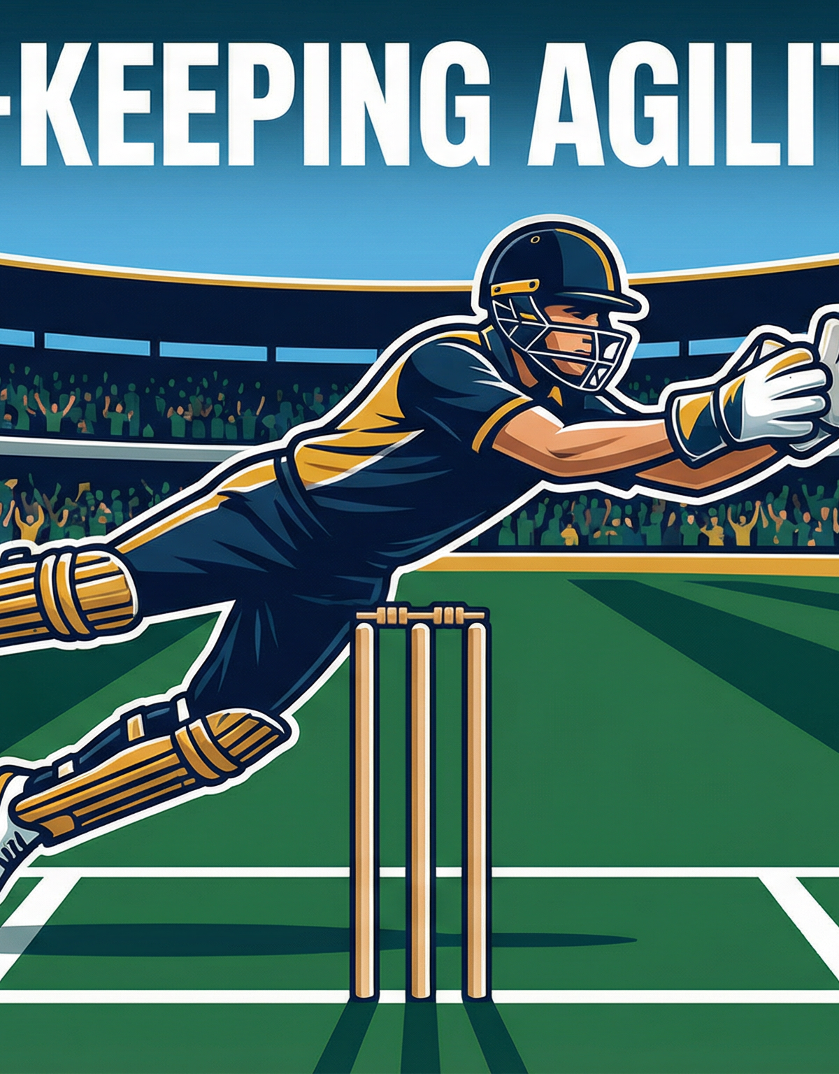 Wicket-Keeper Lateral Agility & Glove-Work Drill