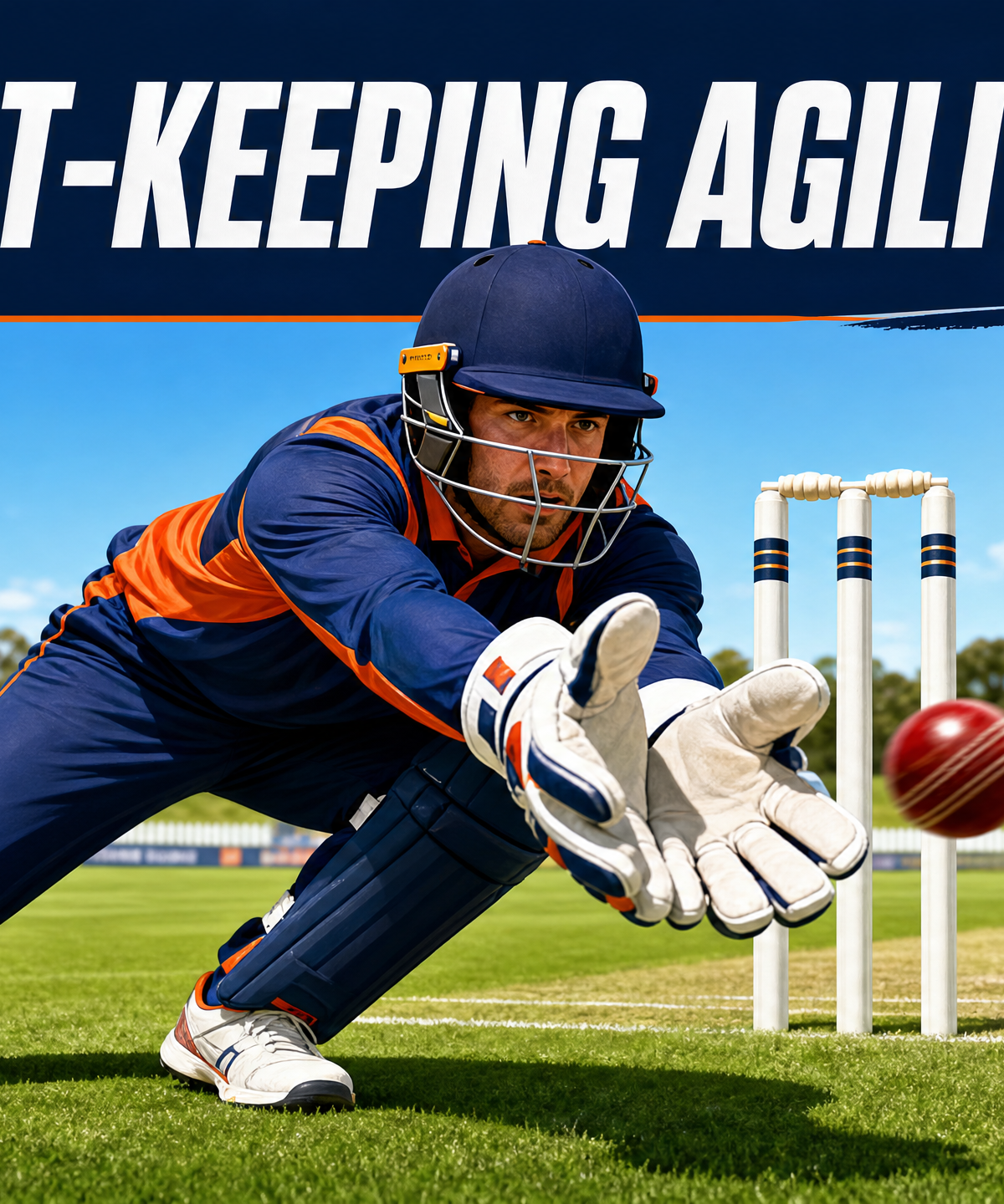 Elite Wicket-Keeping Lateral Agility & Reaction Drill