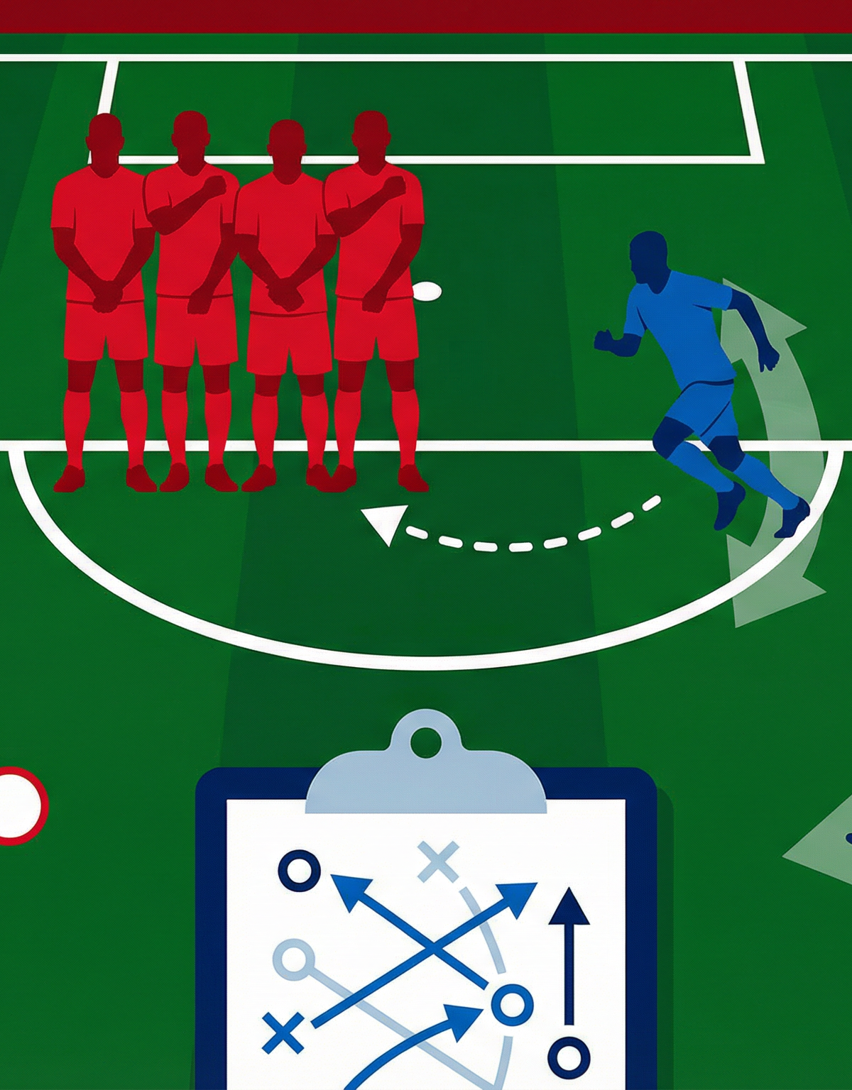 The 'Decoy & Strike' Direct Free Kick Variation