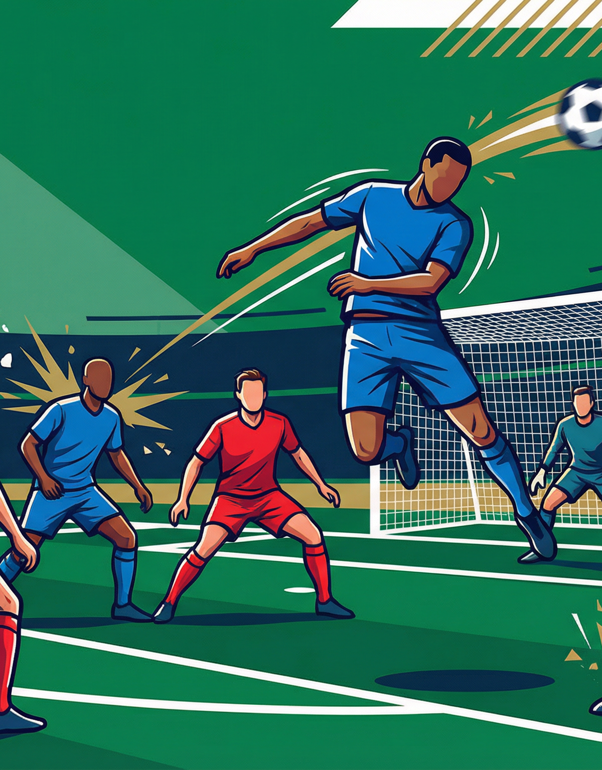 Mastering Defensive Headers: Penalty Box Clearance Drill