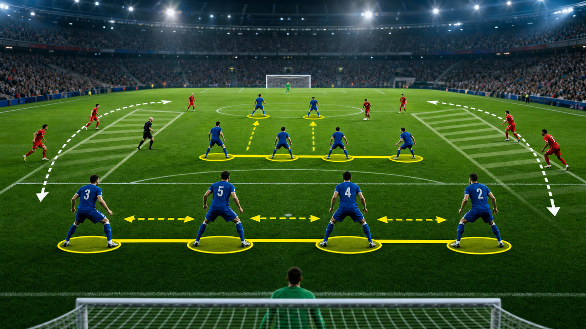 Defensive Shape Transition: Beating the High Press