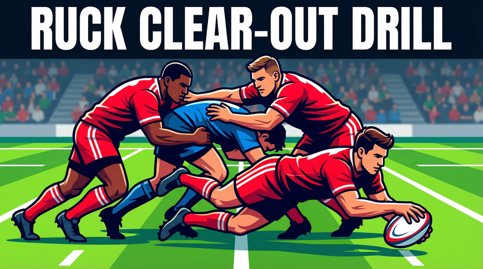 Dominant Ruck Clear-Out and Clean-Out Drill
