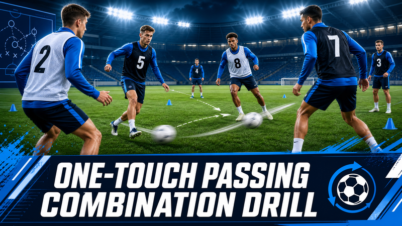 Dynamic Diamond: One-Touch Passing & Third-Man Runs