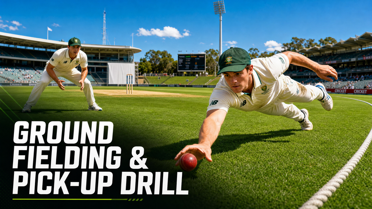 Dynamic Ground Fielding & Pick-Up Masterclass