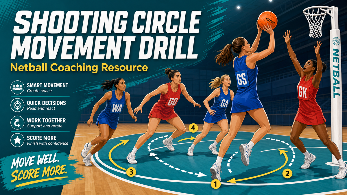 Dynamic Shooting Circle Rotation Drill