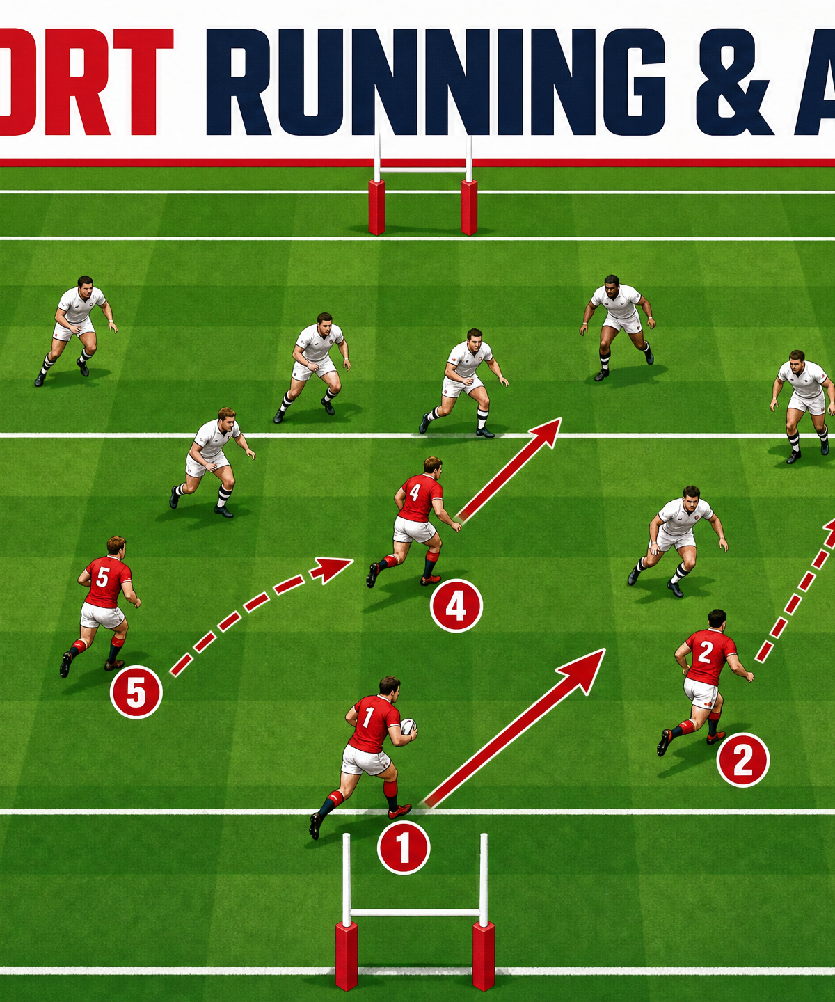 Dynamic Support Running & Angles: Breaking the Gain Line
