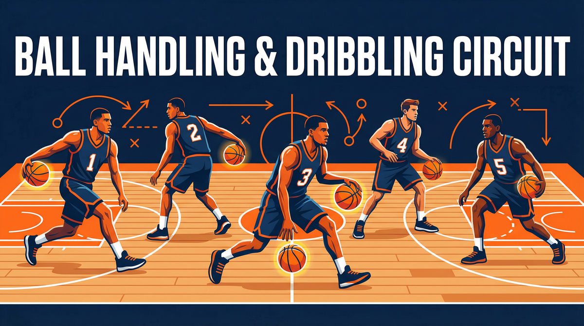 Elite 5-Station Ball Handling & Dribbling Circuit