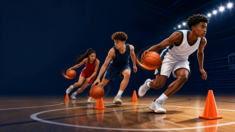 Elite Ball-Handling Circuit: Control, Pressure, and Transition Reads