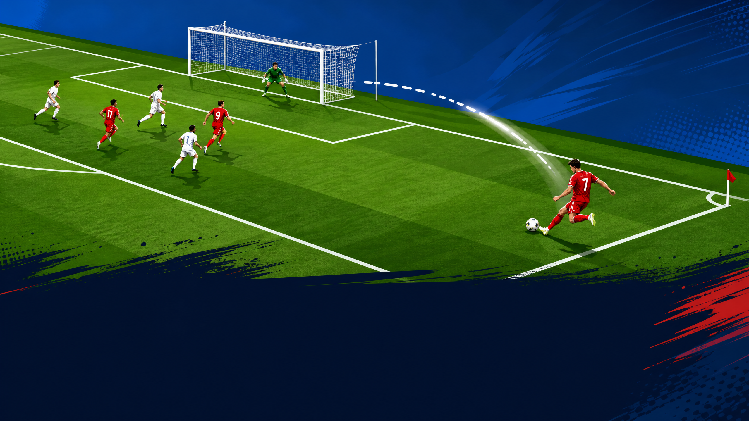 Elite Crossing & Finishing: Tri-Zone Attacking Patterns