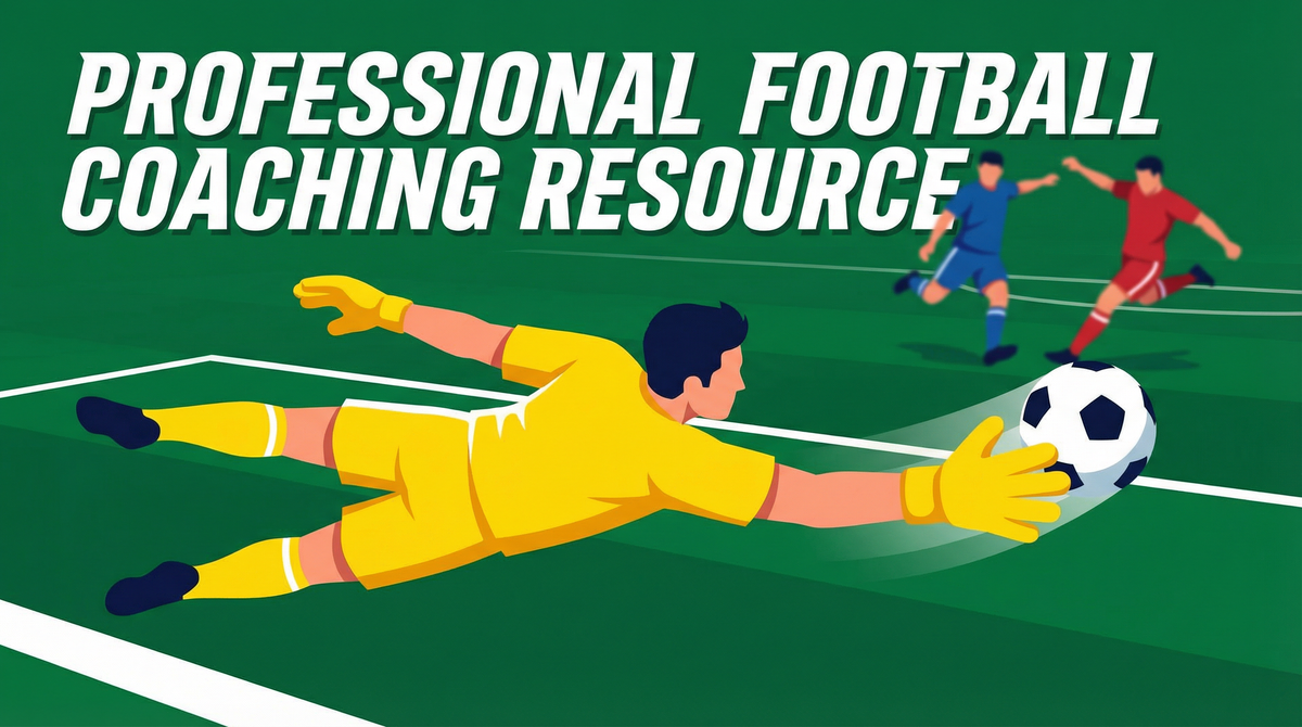 Elite Goalkeeper Shot-Stopping and Recovery Drill