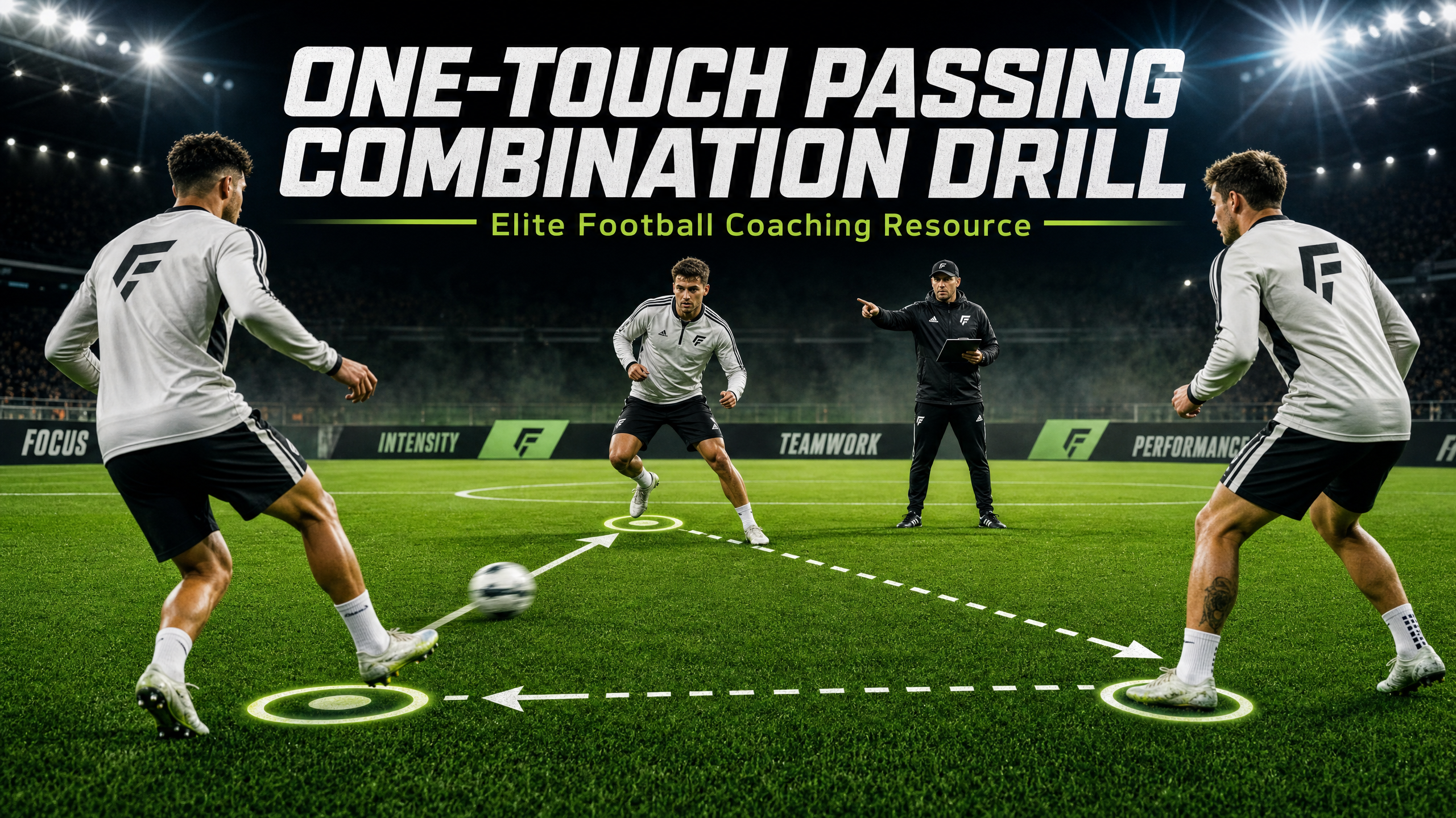 Elite One-Touch Passing Combination Drill