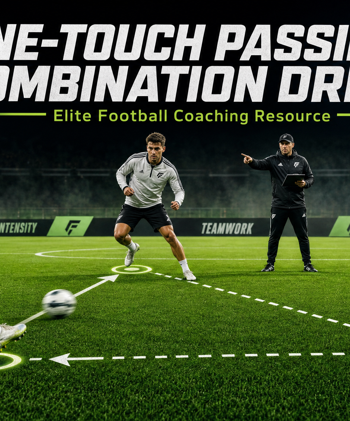 Elite One-Touch Passing Combination Drill