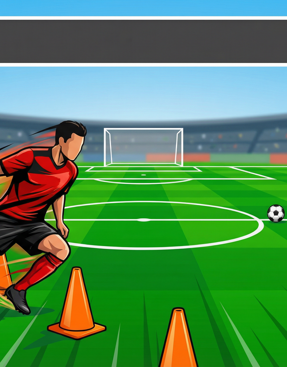 Elite Slalom Dribbling & Dynamic Finishing Drill