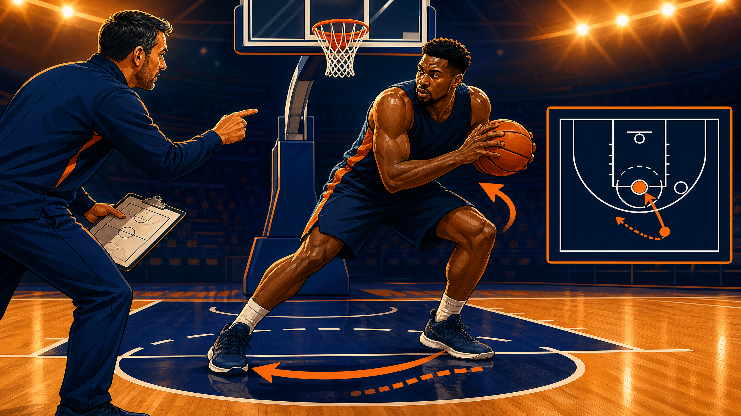 Essential Post Moves & Footwork: The Drop-Step Mastery Drill