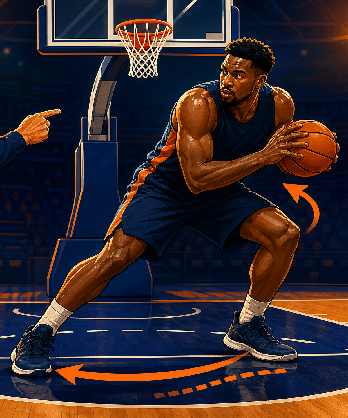 Essential Post Moves & Footwork: The Drop-Step Mastery Drill