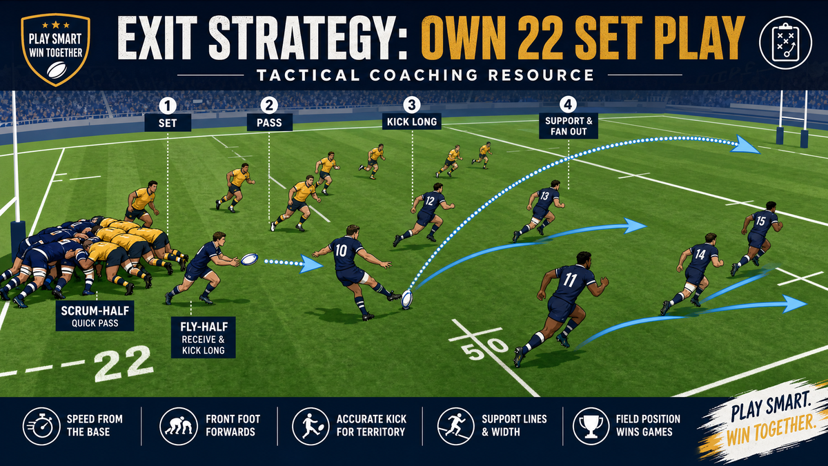 Exit Strategy: The 22-Metre Clearance and Counter-Attack Play