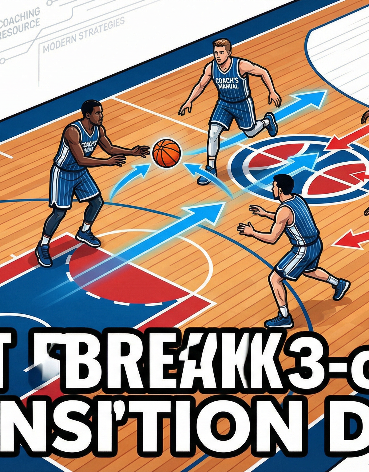 Mastering the Fast Break: The 3-on-2 Transition Drill