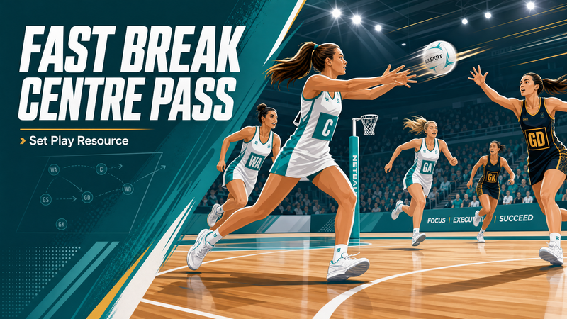 The Fast Break Centre Pass: Overloading the Attacking Third
