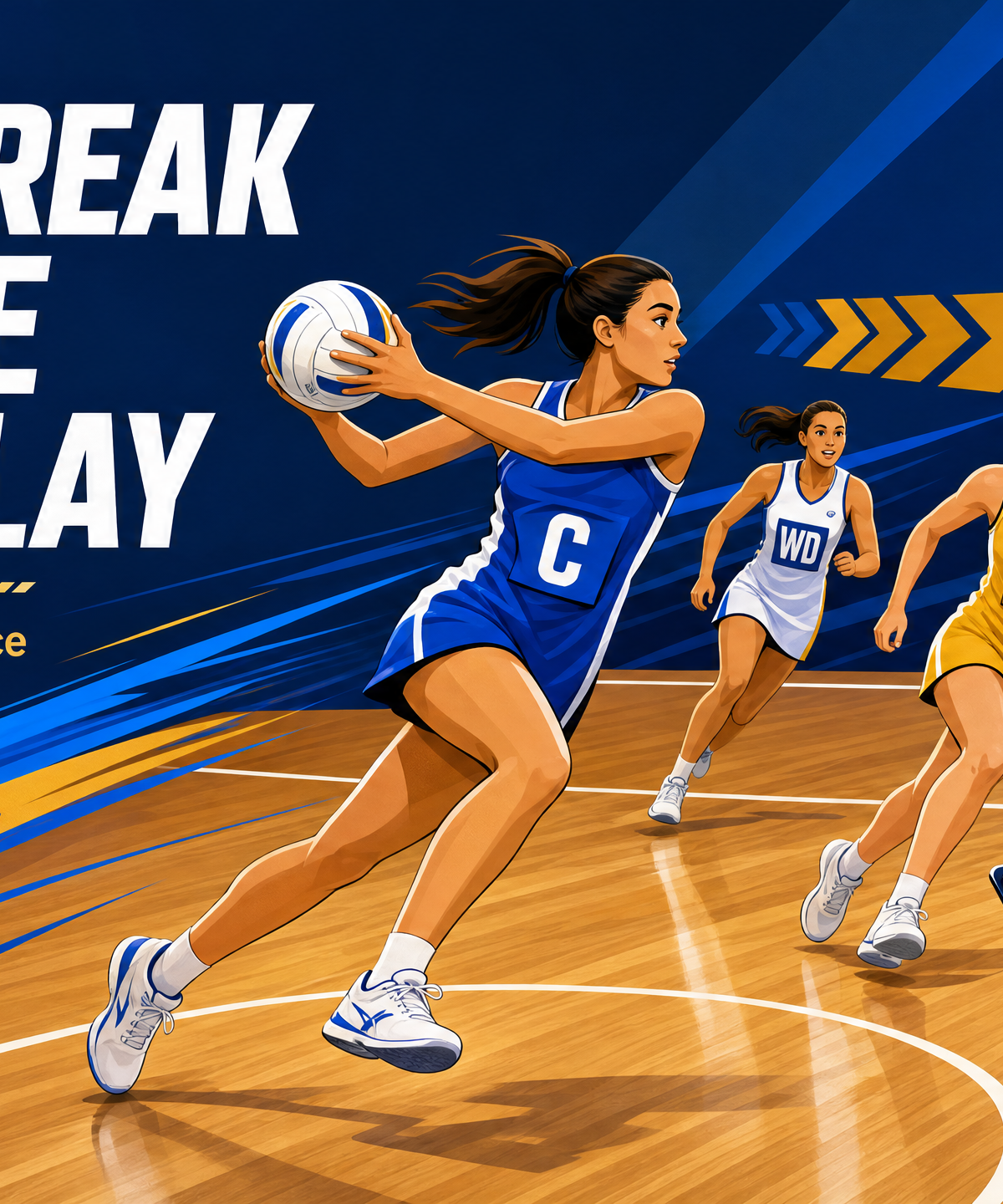 Fast Break Centre Pass Play