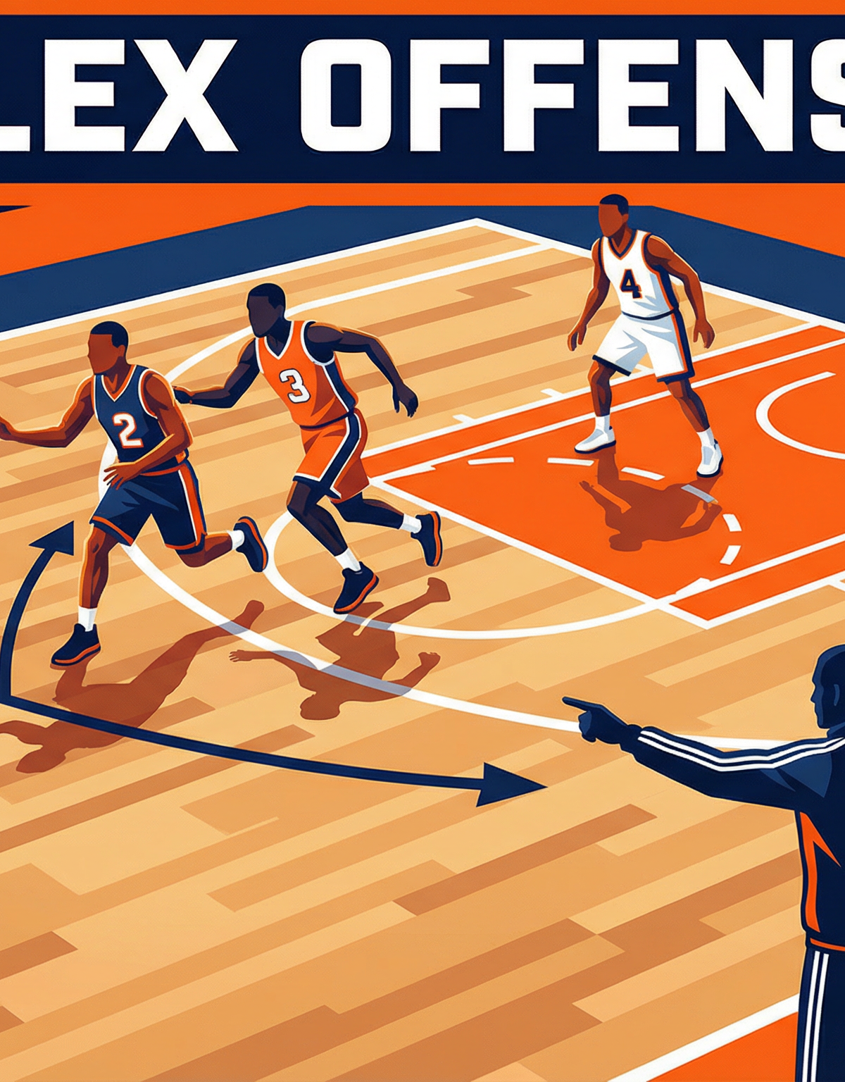 The Flex Offense: A Complete Continuity Play Guide for Coaches