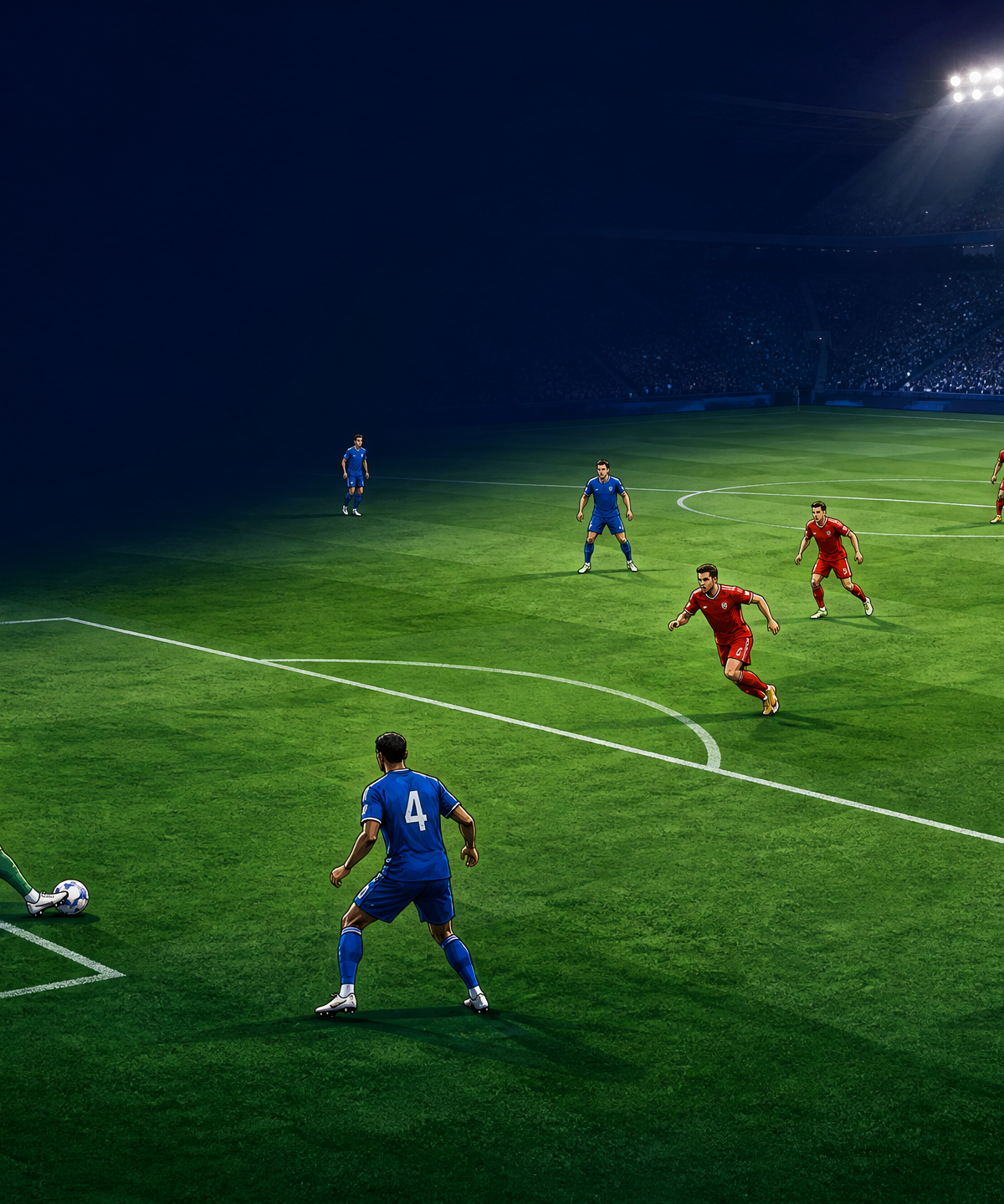 Mastering the 4-3-3 Build-Up: Attracting the Press to Break Lines