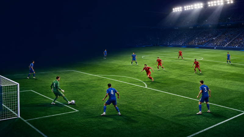 Mastering the 4-3-3 Build-Up: Attracting the Press to Break Lines
