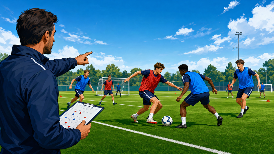 4v4 High-Intensity Transition Small-Sided Game