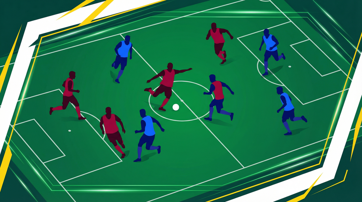 4v4 Small-Sided Game: High-Intensity Transitions
