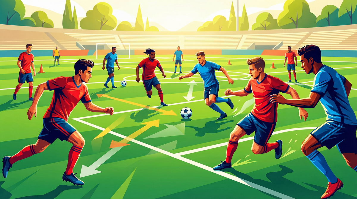 4v4 Small-Sided Game with Transitions: Winning the Moment of Turnover